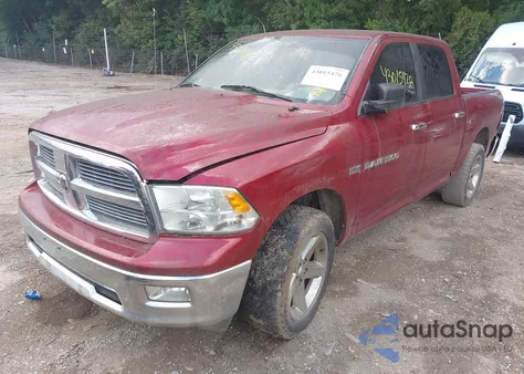 2012 Ram 1500 Slt from USA, damaged, VIN 1C6RD7LT3CS346487